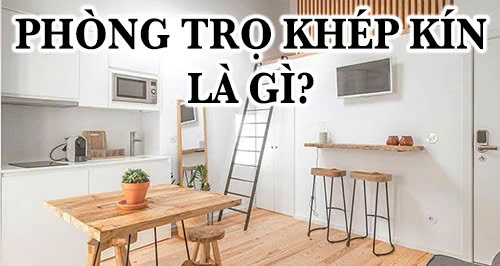 phòng trọ khép kín là gì?
